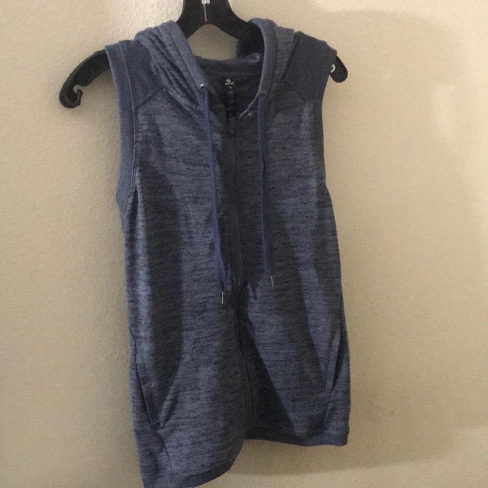 Casual Blue Hoodie XS
